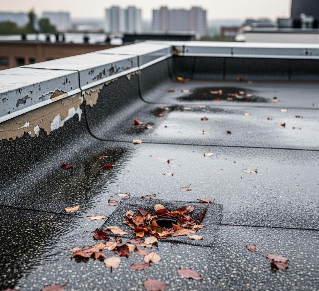 Daklekkage In De Herfst Capelle Aan Den Ijssel