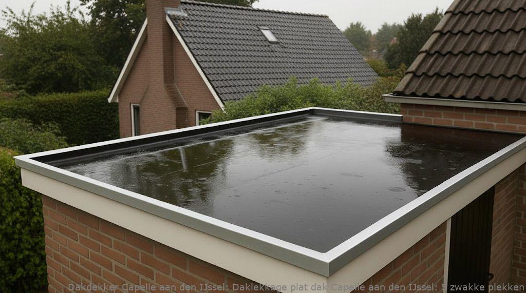 Daklekkage Plat Dak Capelle Aan Den Ijssel
