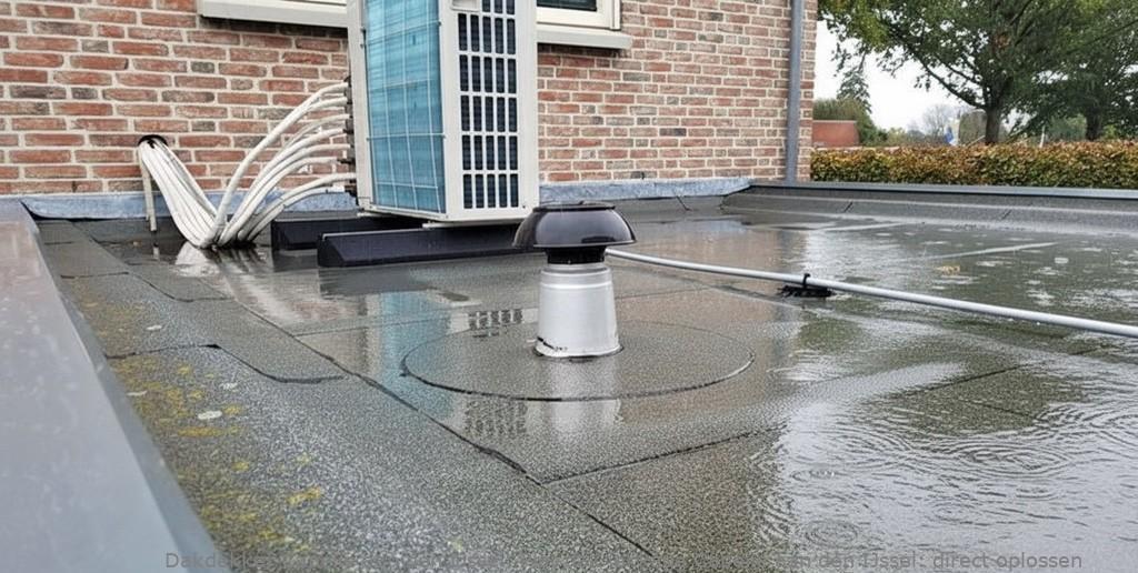 Plat Dak Lekkage Capelle Aan Den Ijssel